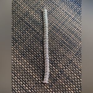 1 ct. tw. Rhodium Plated Diamond Bracelet, 7 1/2”